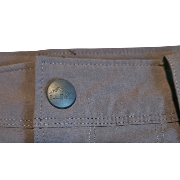 L.L. Bean Mens size 36 Cresta Hiking Shorts Blue Trail Outdoor Gorpcore Utility - Picture 3 of 11